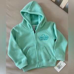 Myrtle Beach South Carolina Sweatshirt Mint Green Kids Hoodie